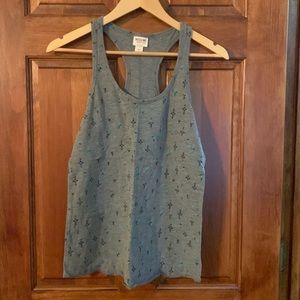 Mossimo round hem relaxed tank